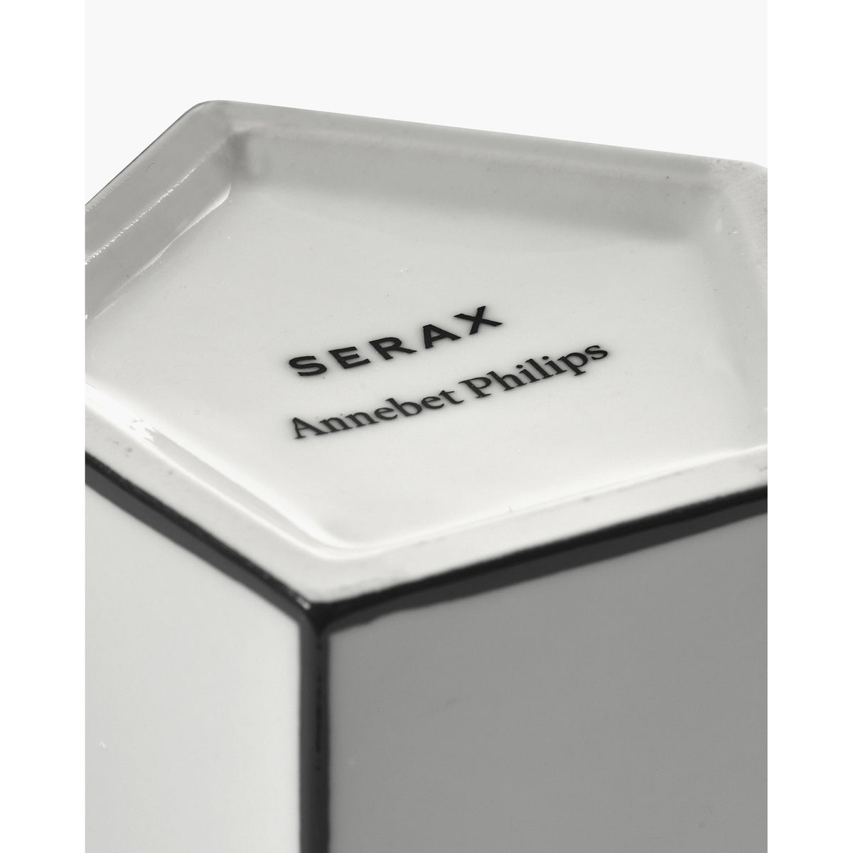 Carte Blanche Black and White Vase - Small
