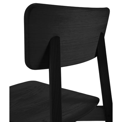 Casale Dining Chair - Black Oak