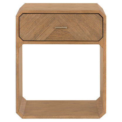 Caspian Nightstand - Natural Ash Veneer