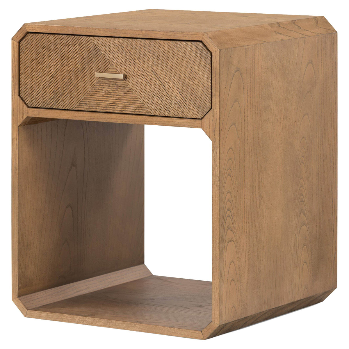 Caspian Nightstand - Natural Ash Veneer