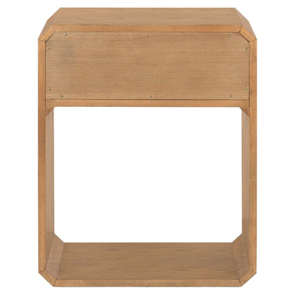 Caspian Nightstand - Natural Ash Veneer