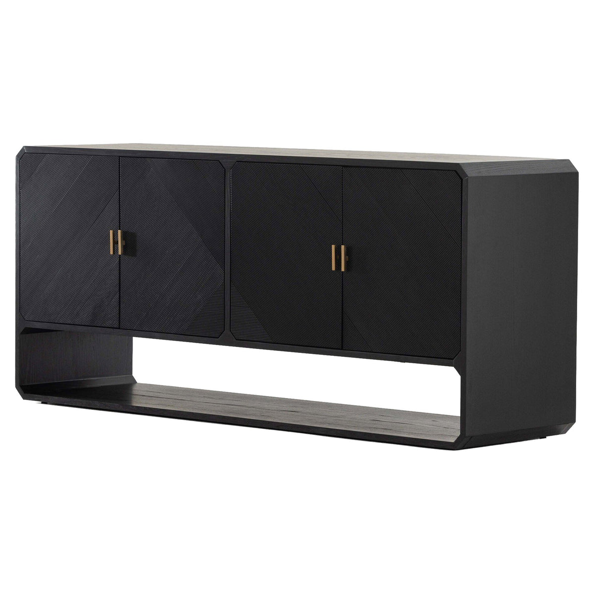 Caspian Sideboard - Black Ash Veneer