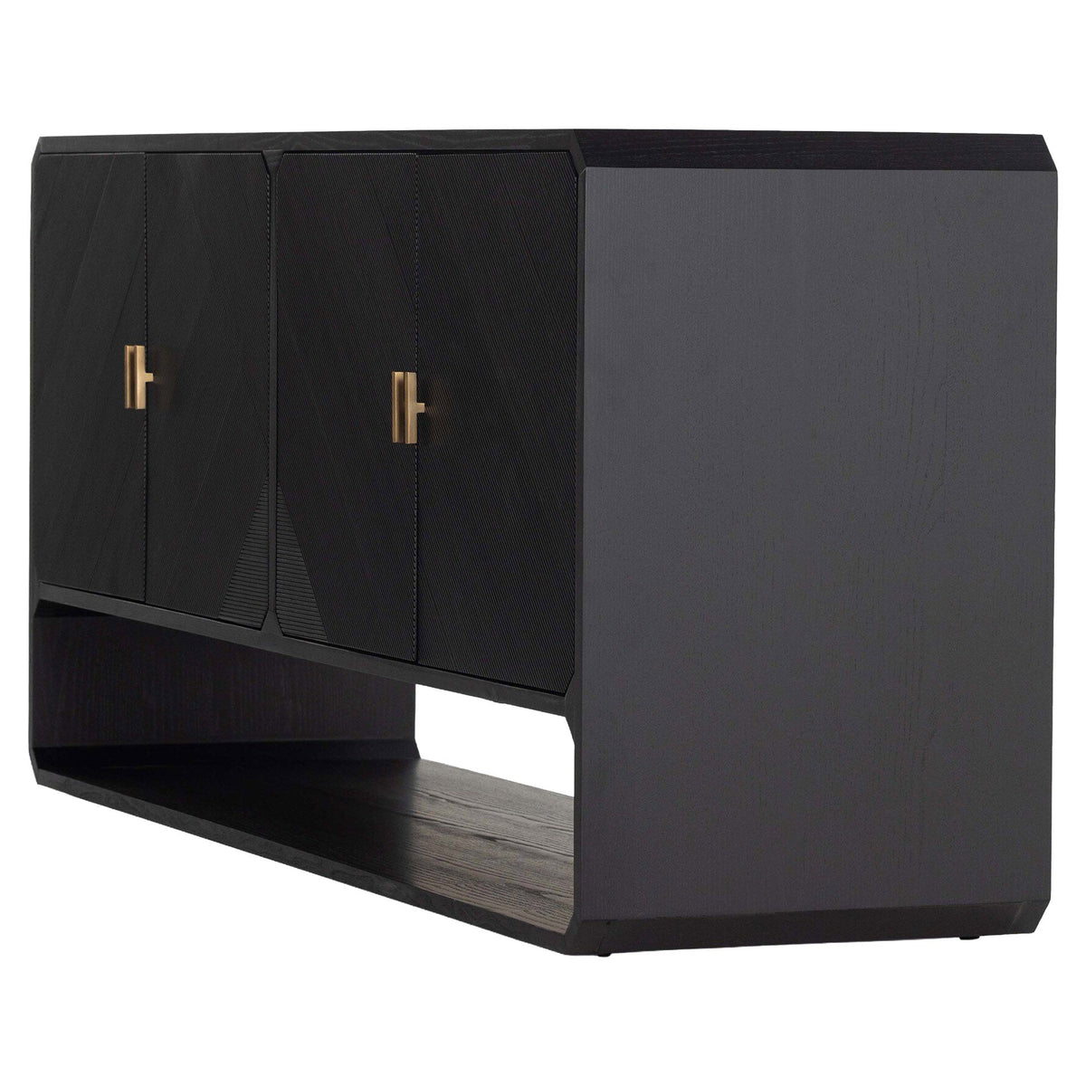 Caspian Sideboard - Black Ash Veneer