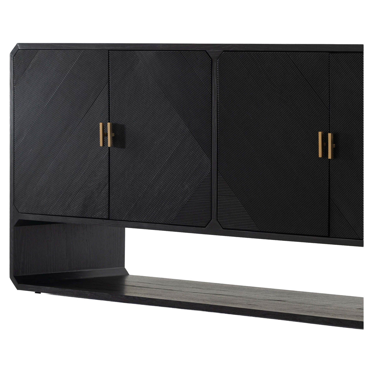 Caspian Sideboard - Black Ash Veneer