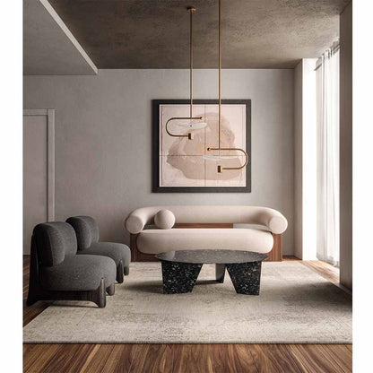 Cassette Sofa - Famiglia 49, Smoked Oak