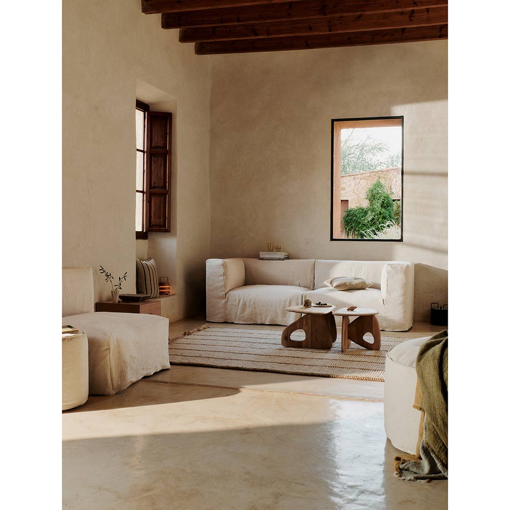 Catena Loose Cover Modular Sofa - Open End Right