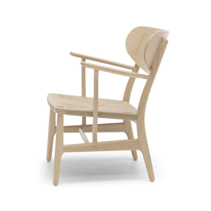 CH22 Lounge Chair - Oak