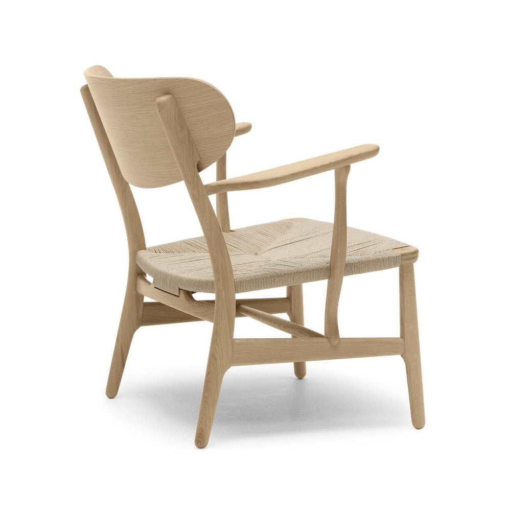 CH22 Lounge Chair - Oak