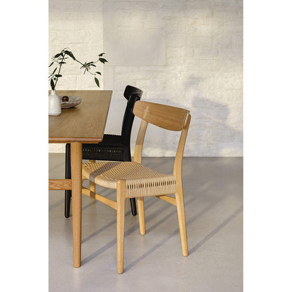 CH23 Dining Chair - Natural Paper Cord, Oak Soap