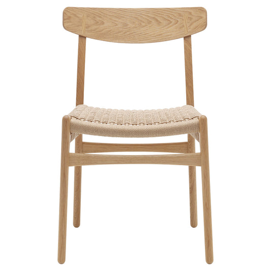 CH23 Dining Chair - Natural Paper Cord, Oak Oil