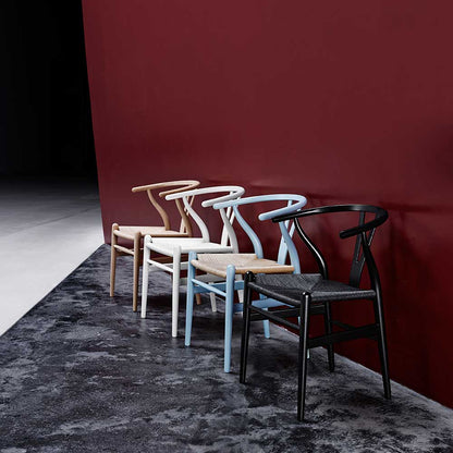 CH24 Wishbone Dining Chair - Anthracite Gray