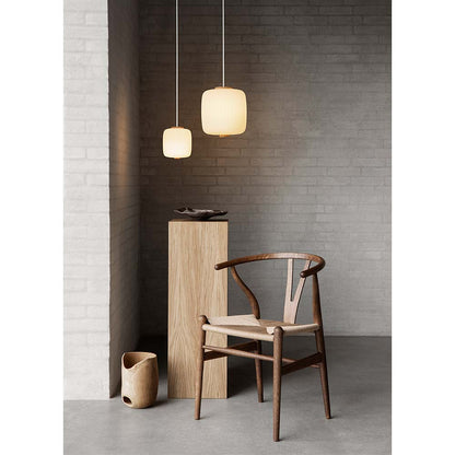 CH24 Wishbone Dining Chair - Black Paper Cord, Oak Smoked Oil