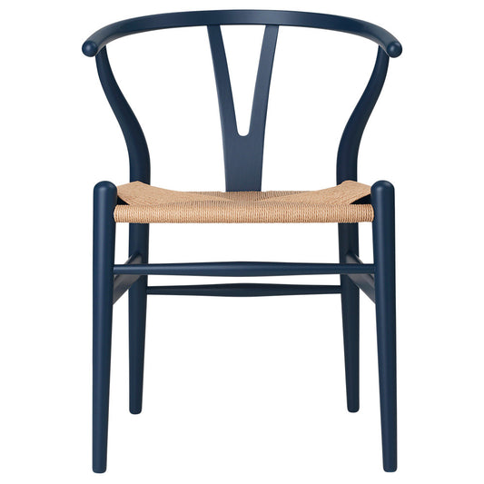 CH24 Wishbone Dining Chair - Blue