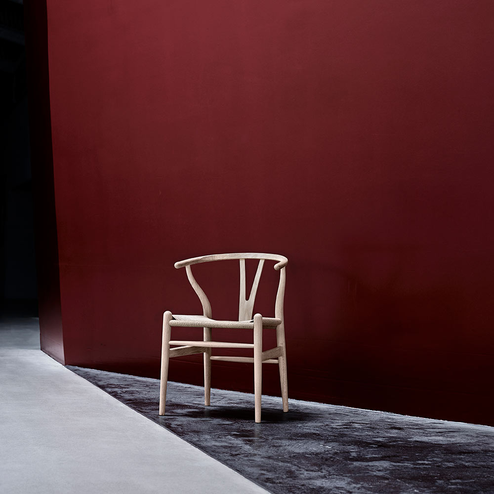 CH24 Wishbone Dining Chair - Natural Paper Cord, Ash Soap