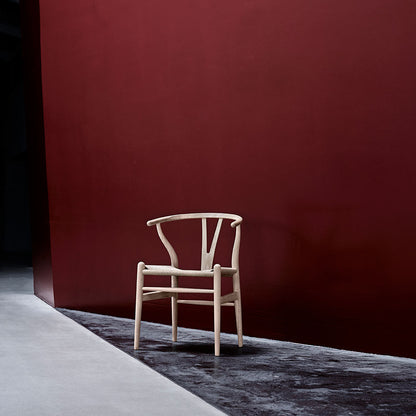 CH24 Wishbone Dining Chair - Natural Paper Cord, Ash Soap