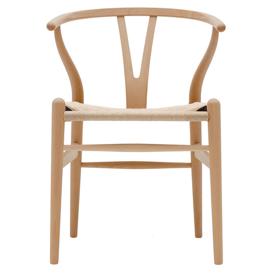 CH24 Wishbone Dining Chair - Natural Paper Cord, Beech
