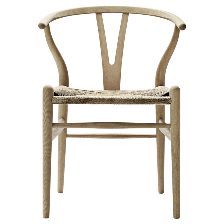 CH24 Wishbone Dining Chair - Natural Paper Cord, Oak