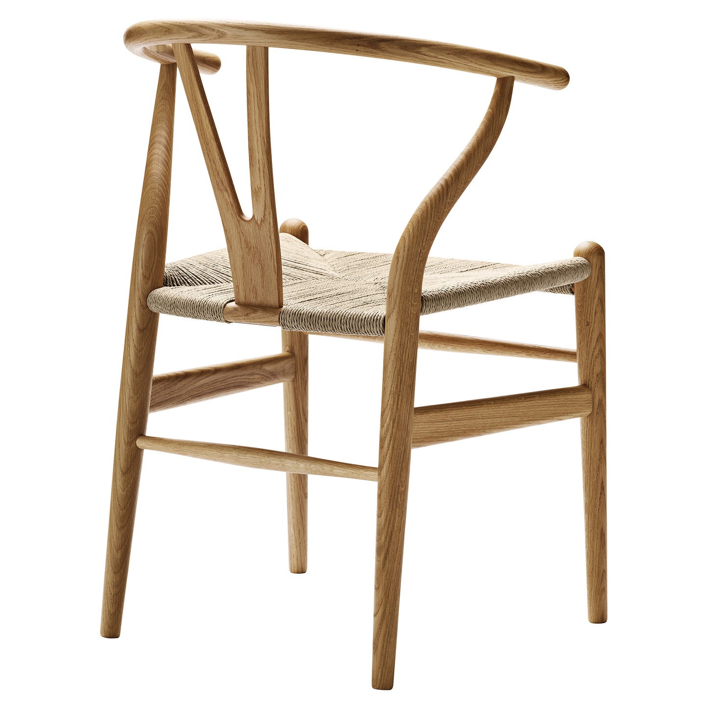 CH24 Wishbone Dining Chair - Natural Paper Cord, Oak Oil