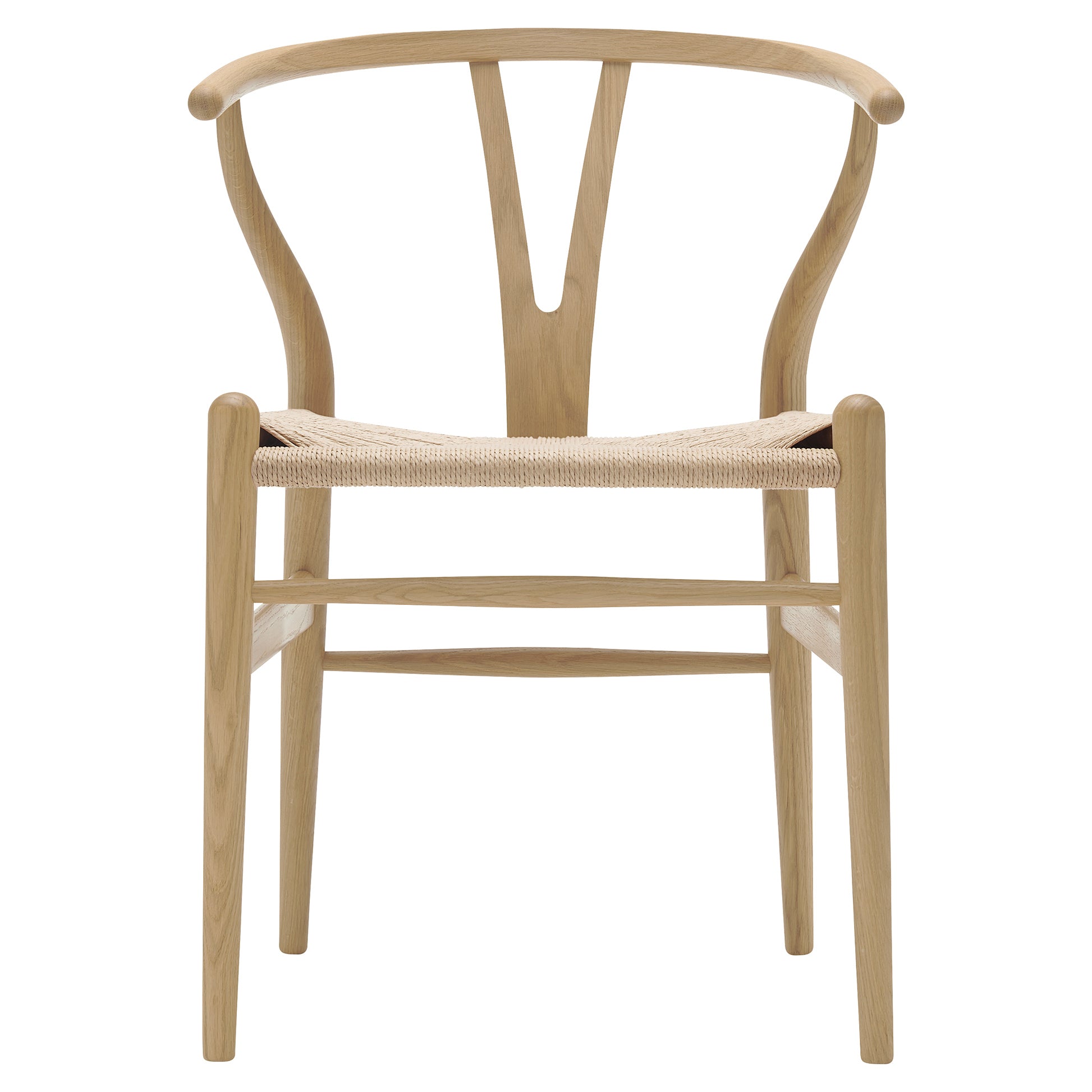 CH24 Wishbone Dining Chair - Natural Paper Cord, Oak Soap – Rouse Home
