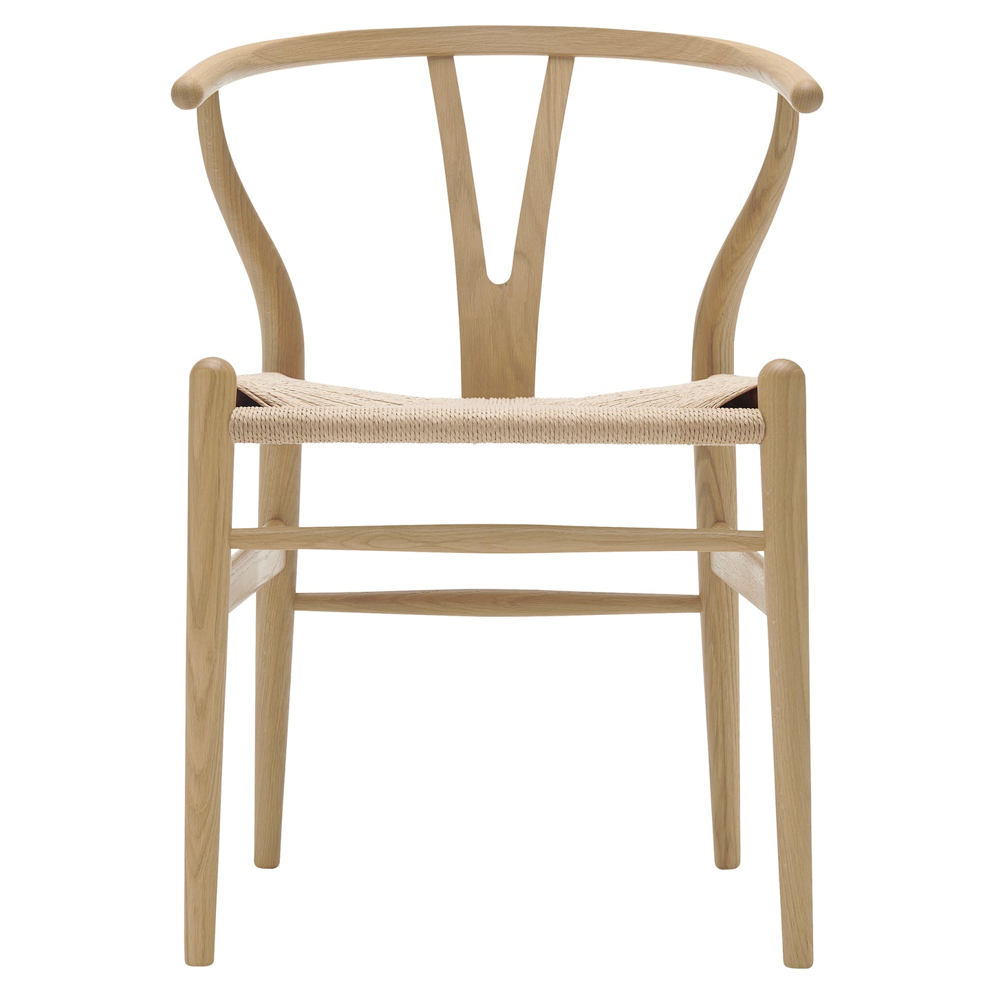 CH24 Wishbone Dining Chair - Natural Paper Cord, Oak Soap