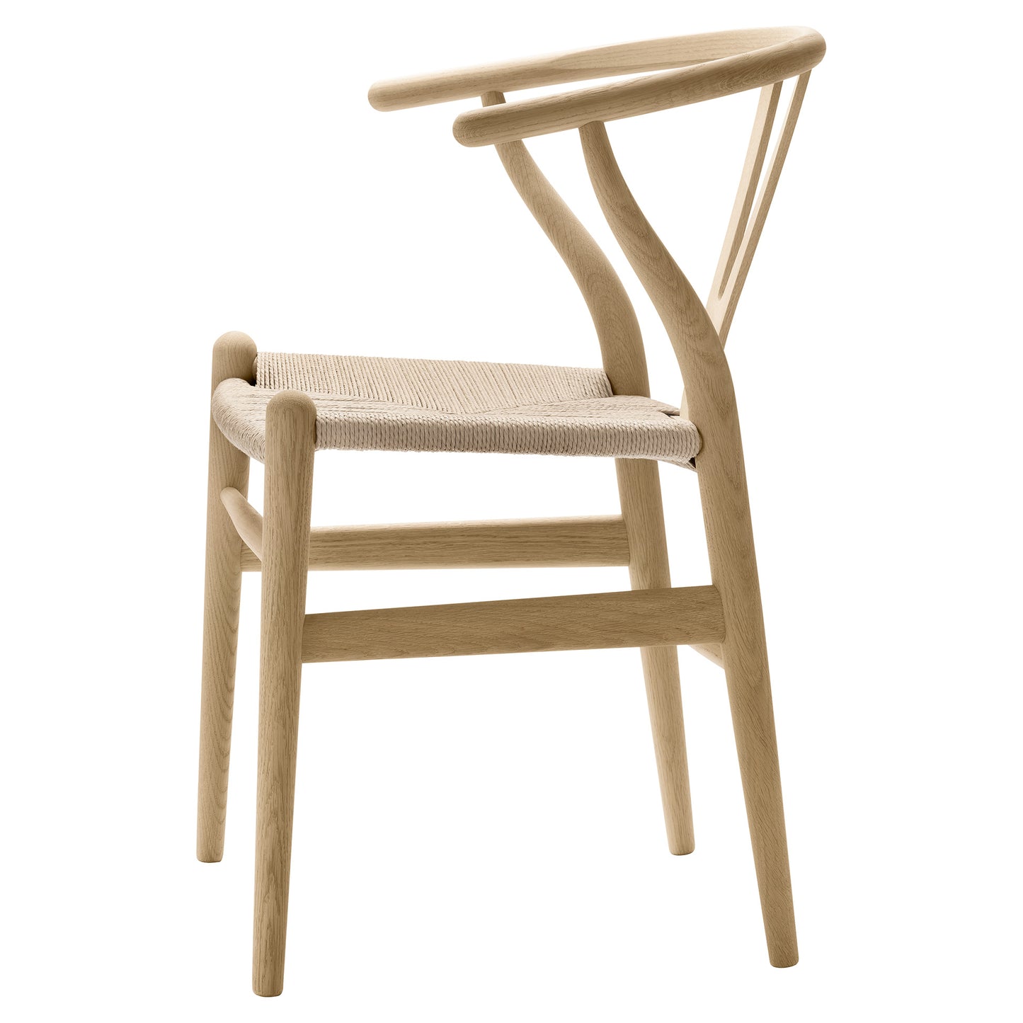 CH24 Wishbone Dining Chair - Natural Paper Cord, Oak Soap