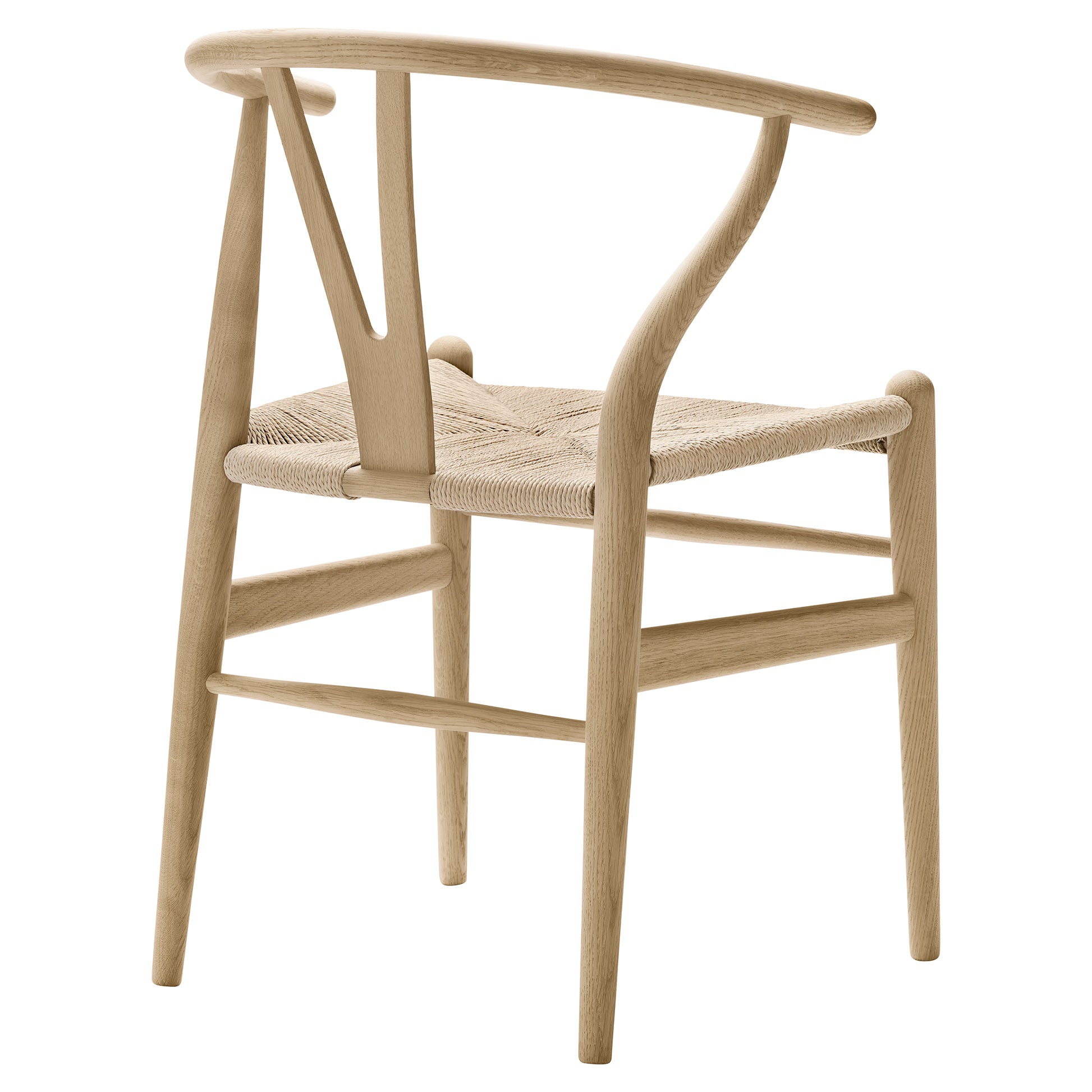 CH24 Wishbone Dining Chair - Natural Paper Cord, Oak Soap – Rouse Home