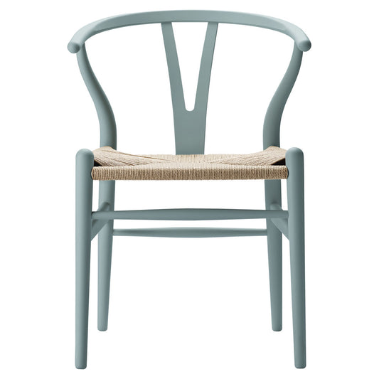 CH24 Wishbone Dining Chair - Pewter