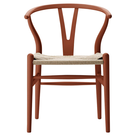 CH24 Wishbone Dining Chair - Terracotta