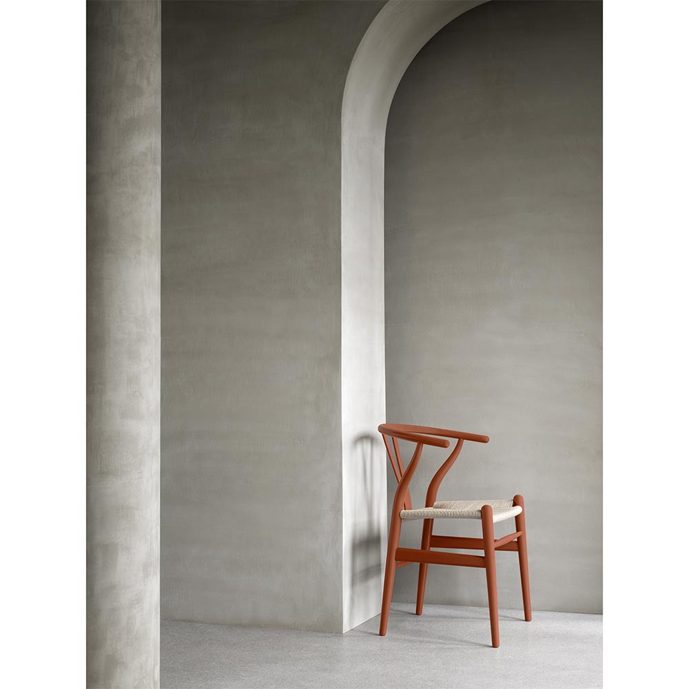 CH24 Wishbone Dining Chair - Terracotta
