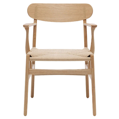 CH26 Dining Chair - Natural Paper Cord, Oak