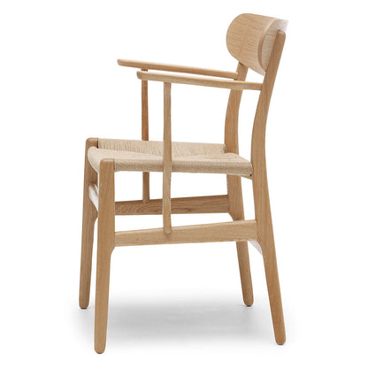 CH26 Dining Chair - Natural Paper Cord, Oak