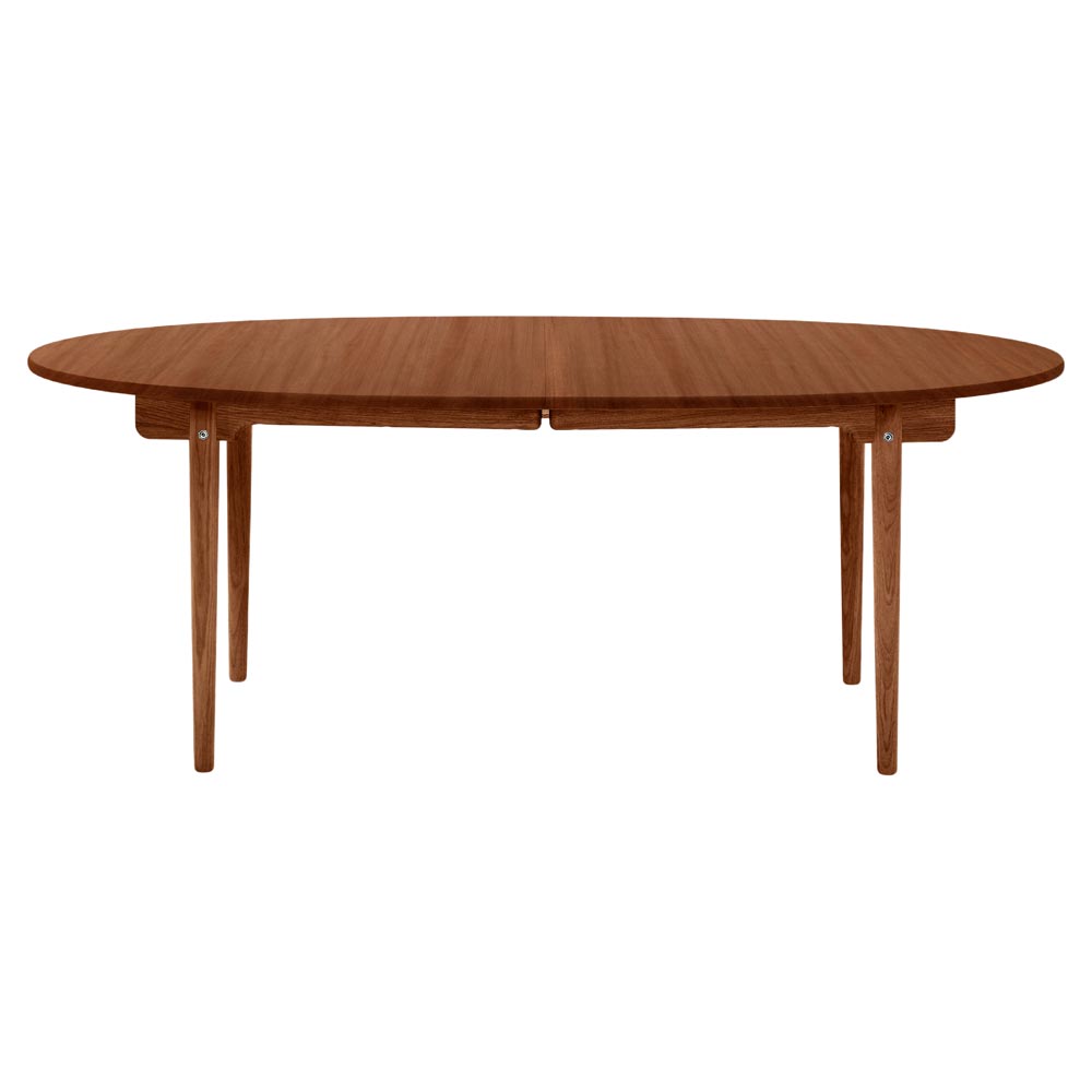 CH338 Dining Table - Mahogany