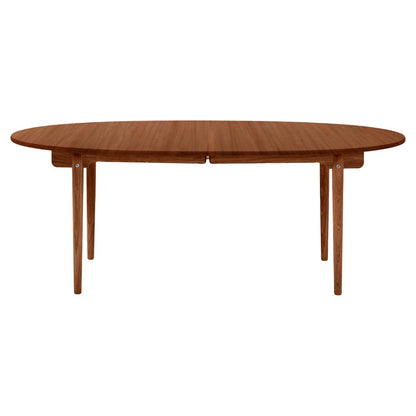 CH338 Dining Table - Mahogany