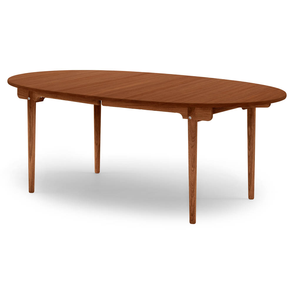 CH338 Dining Table - Mahogany