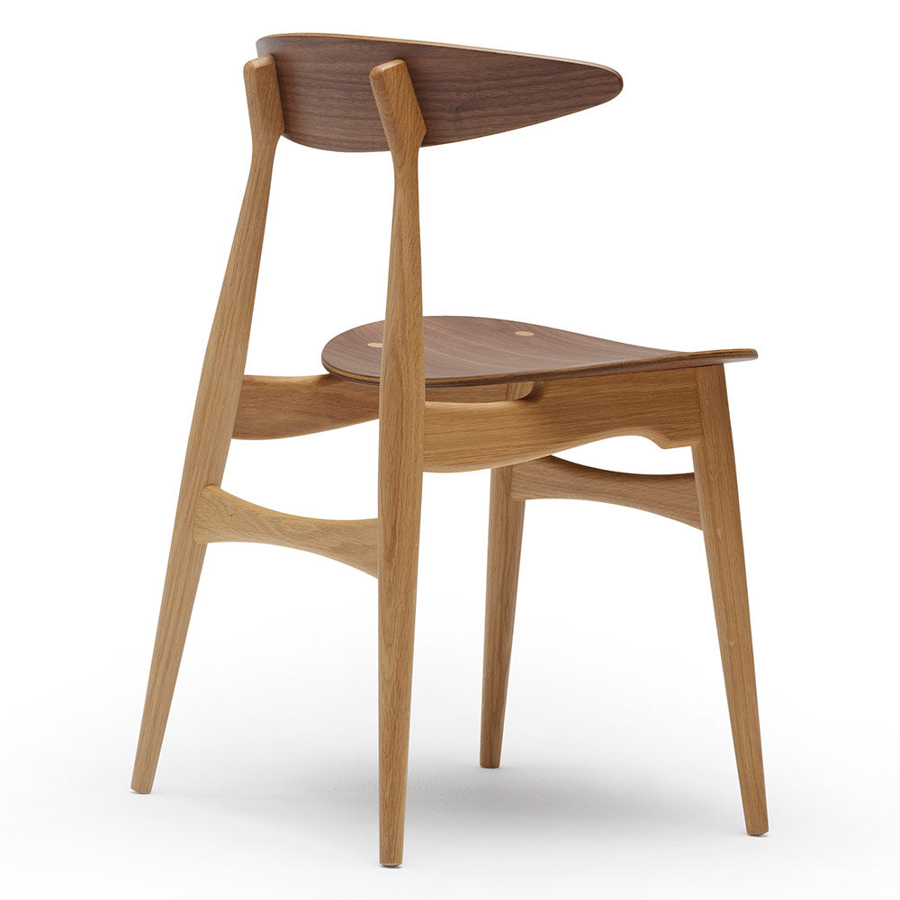 CH33T Dining Chair - Walnut/Oak