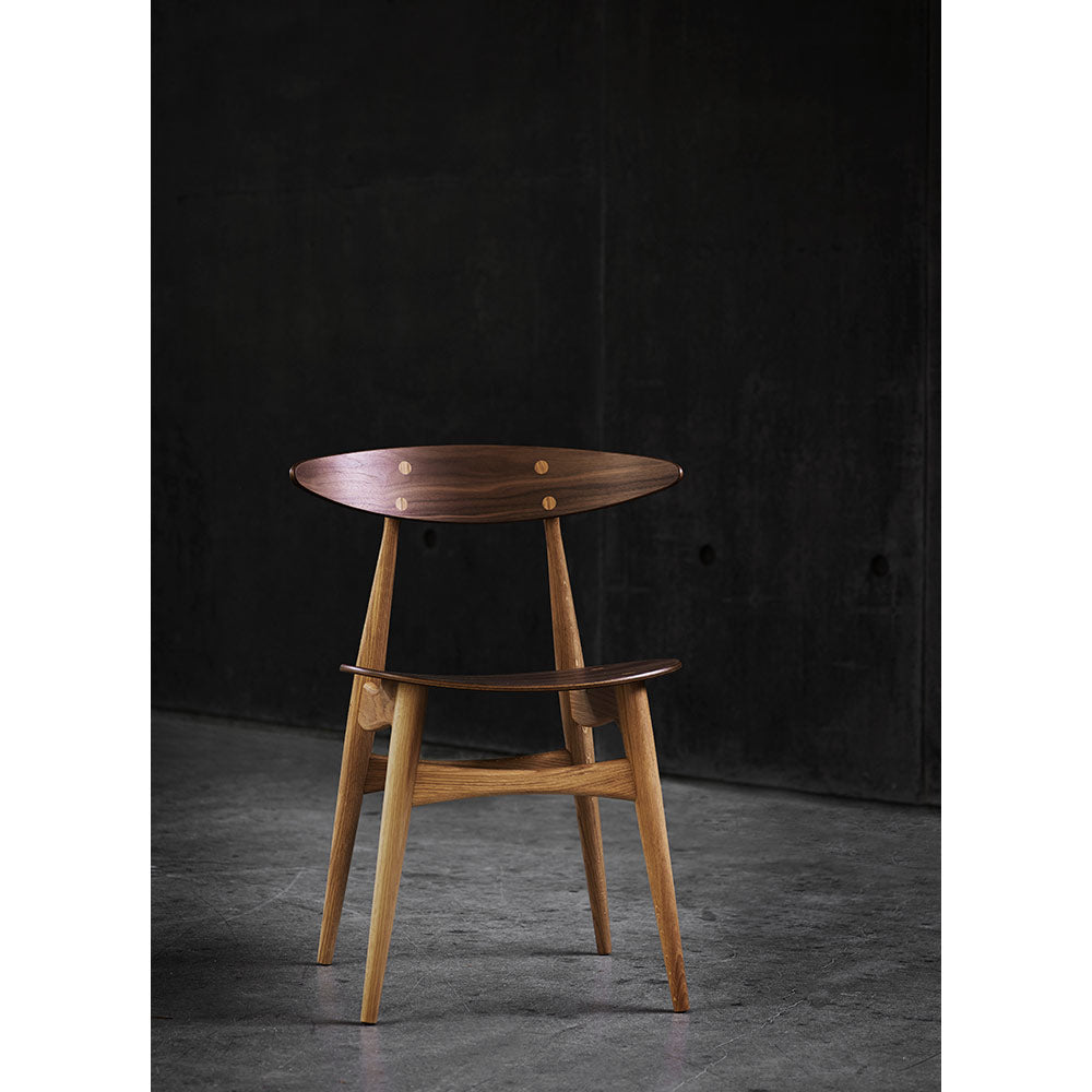 CH33T Dining Chair - Walnut/Oak