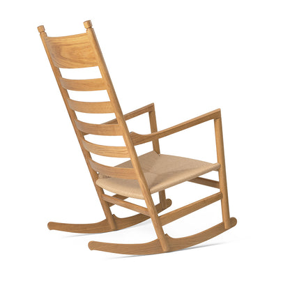 CH45 Rocking Chair - Lacquer Oak