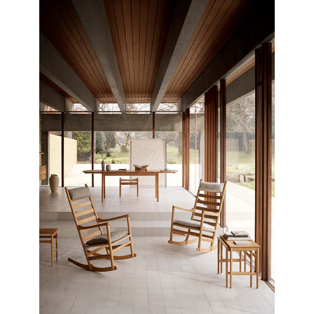 CH45 Rocking Chair - White Oil Oak