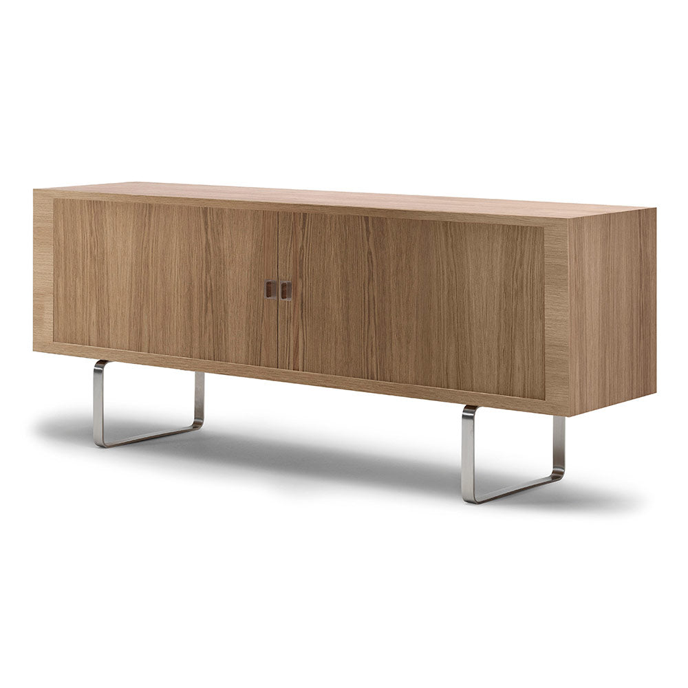 CH825 Credenza - Stainless Steel Base