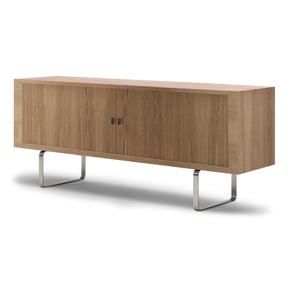CH825 Credenza - Stainless Steel Base