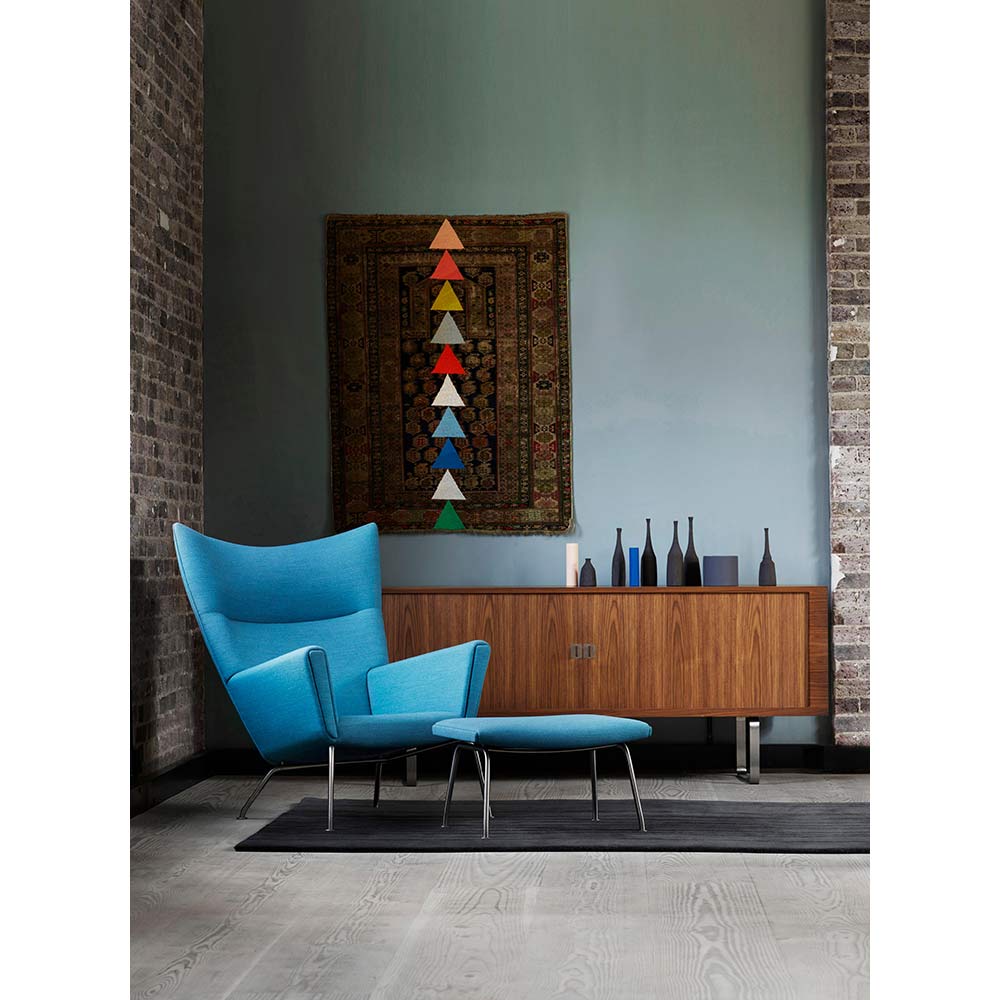 CH825 Credenza - Stainless Steel Base