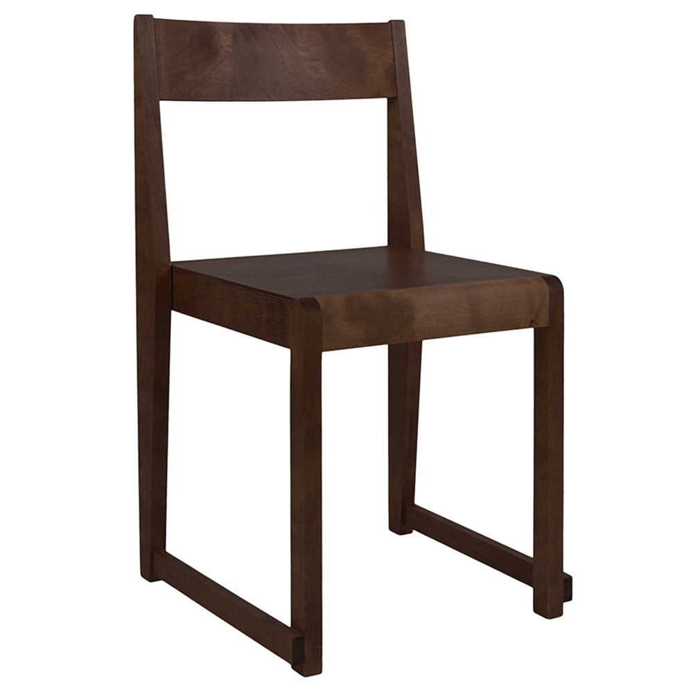 Chair 01 - Dark Brown Birch