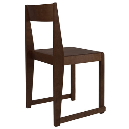 Chair 01 - Dark Brown Birch