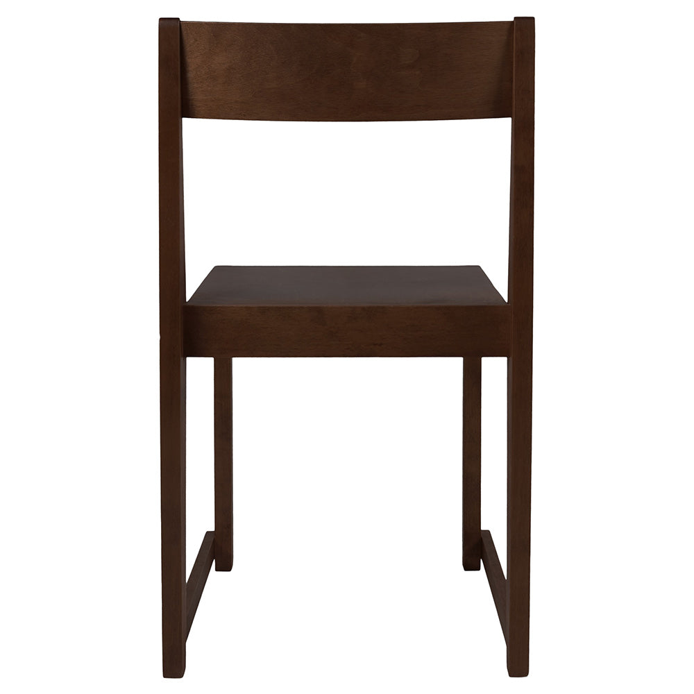 Chair 01 - Dark Brown Birch