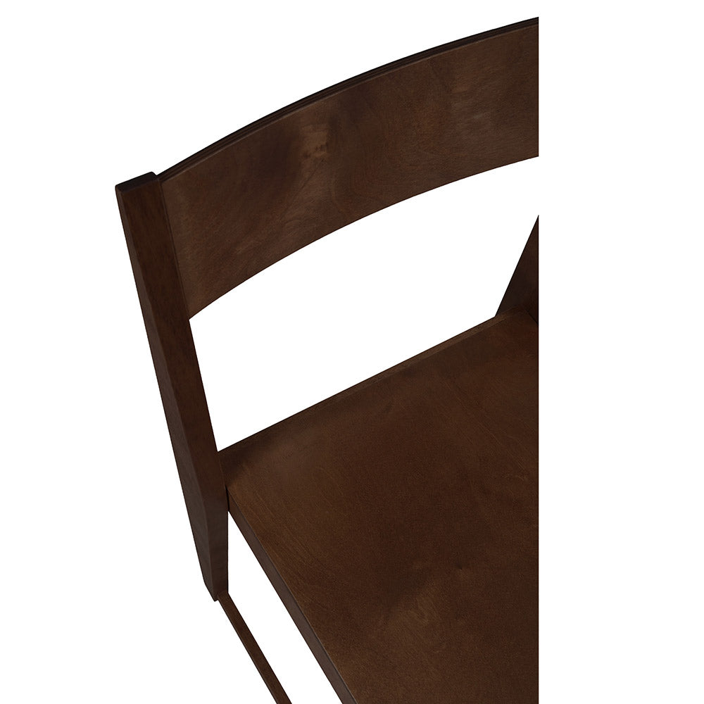 Chair 01 - Dark Brown Birch