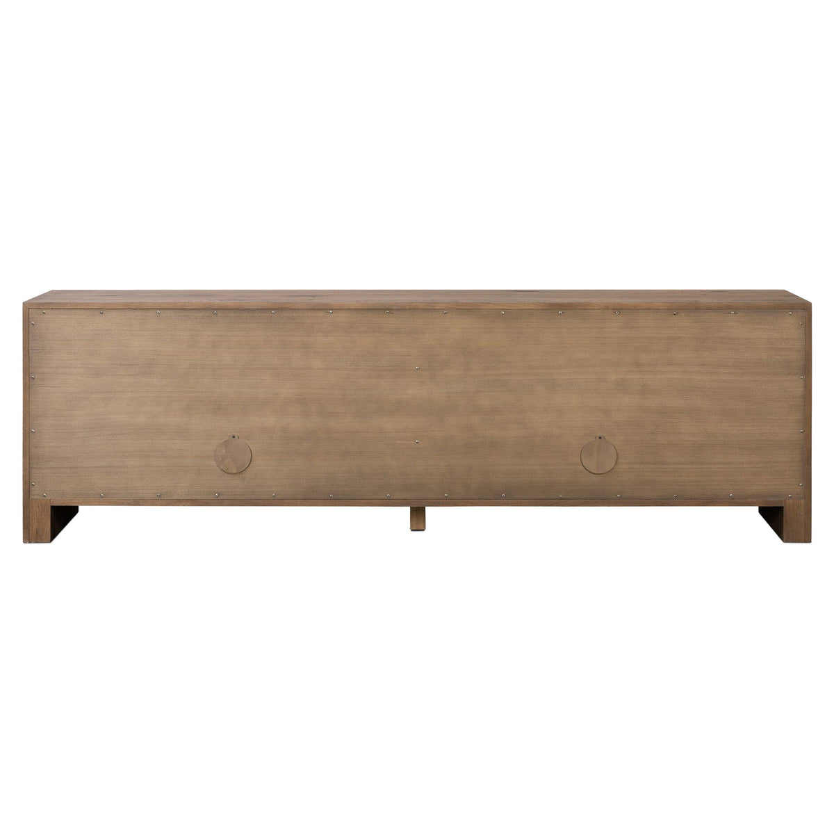 Chalmers Media Console - Weathered Oak Veneer