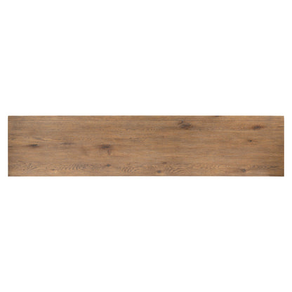 Chalmers Media Console - Weathered Oak Veneer