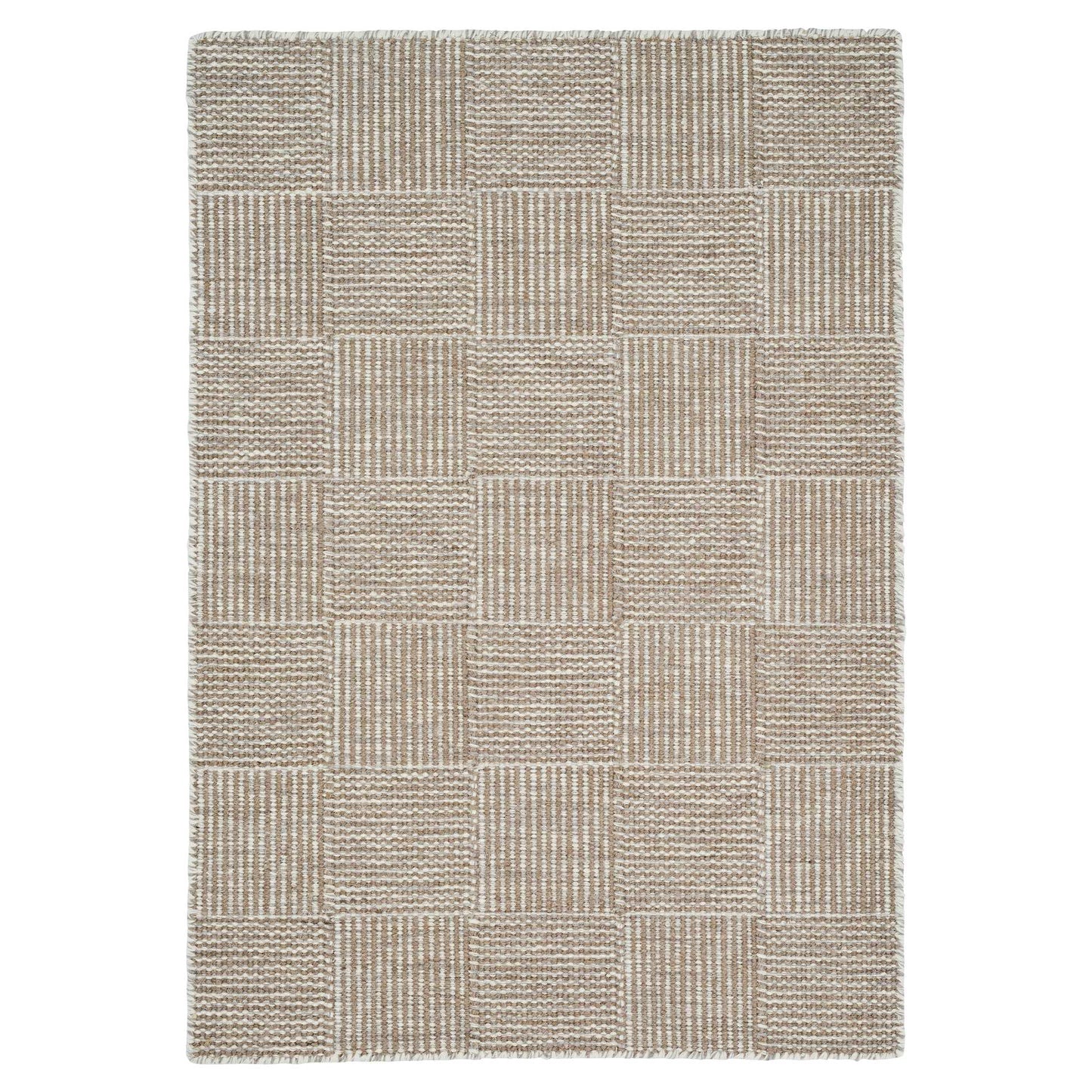 Chess Rug - Light Gray