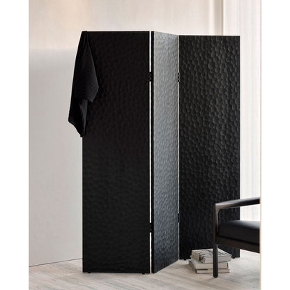 Chopped Room Divider - Black Mahogany