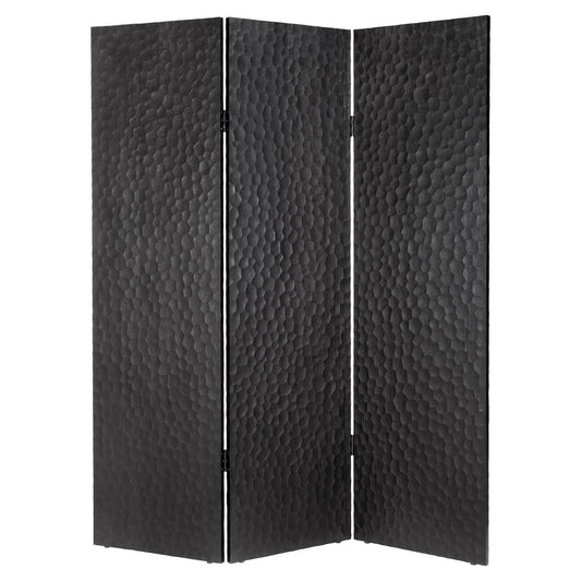 Chopped Room Divider - Black Mahogany
